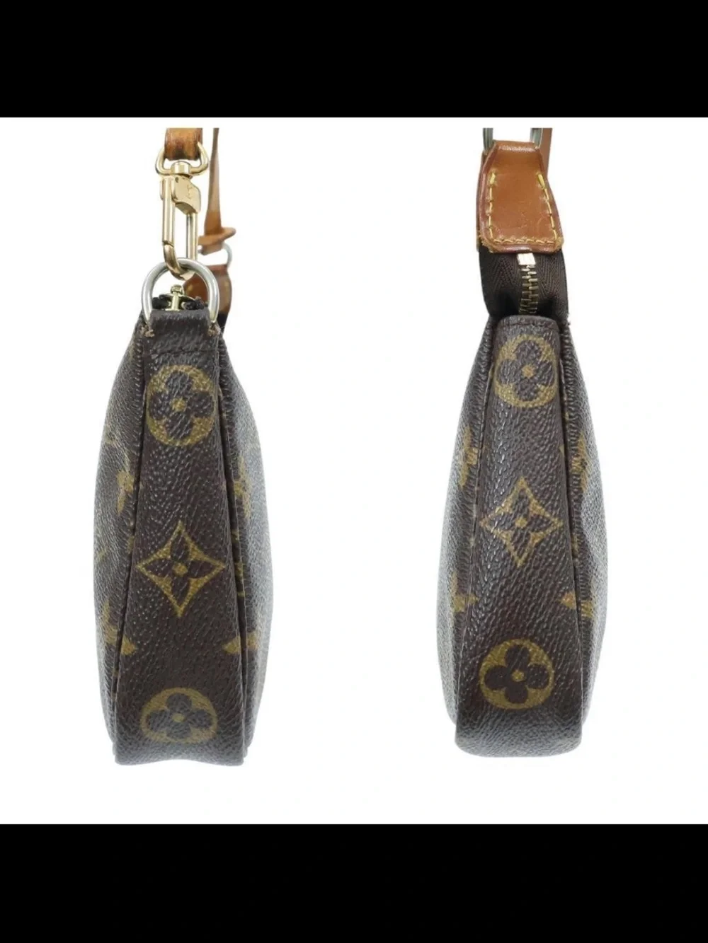 Louis Vuitton Brown Monogram Canvas Shoulder Bag